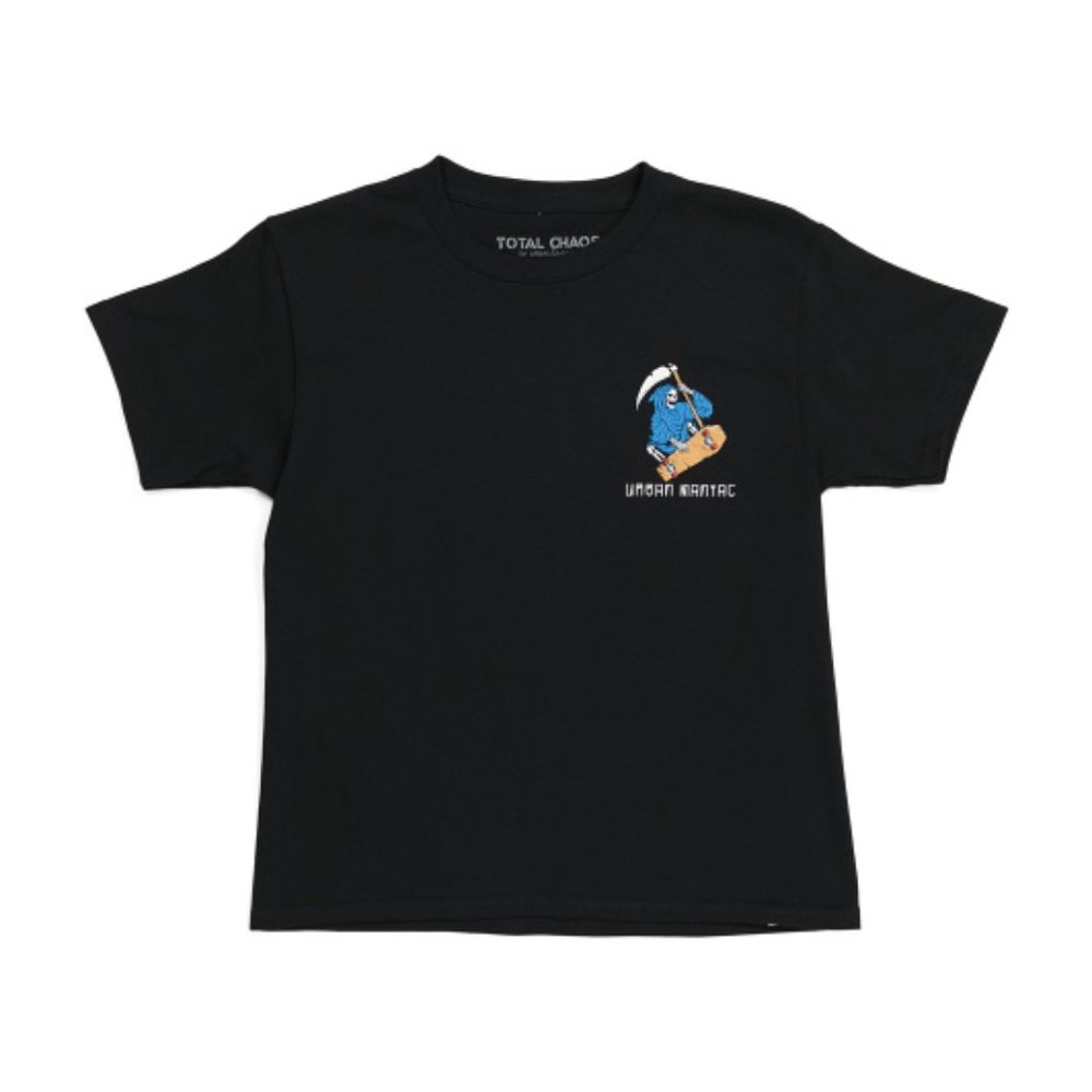 Total Chaos By Urban Maniac Big Boy Skateboarding Logo Tee NWT